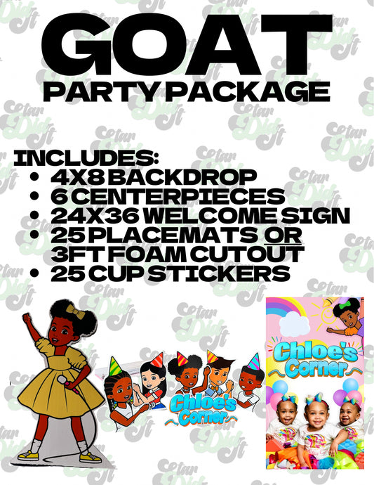 GOAT Party Package