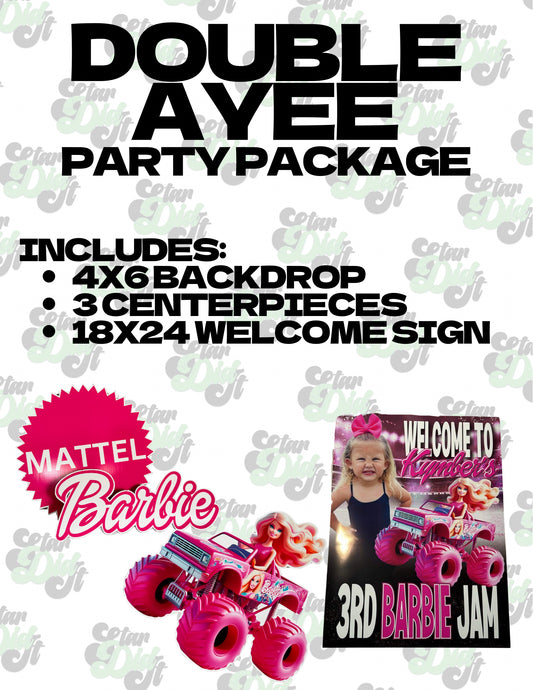 DoubleAyee Party Package